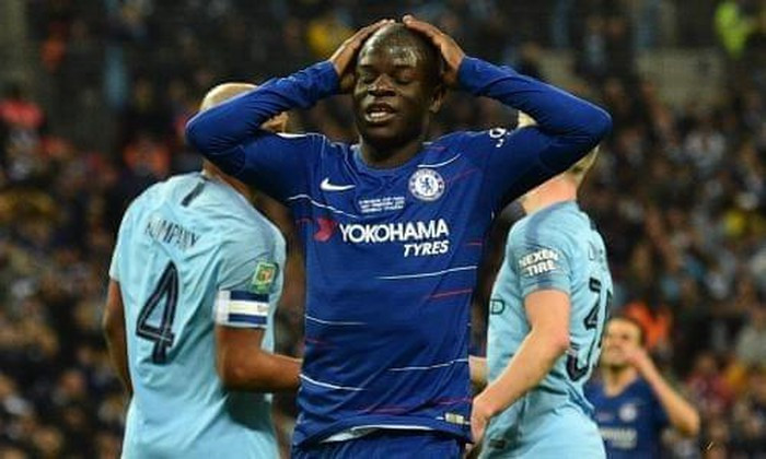 Kante bị chấn thương trong quá trình tập luyện để chuẩn bị cho trận chung kết Europa League với Arsenal. (Nguồn: AFP) Kante bị chấn thương trong quá trình tập luyện để chuẩn bị cho trận chung kết Europa League với Arsenal. (Nguồn: AFP)