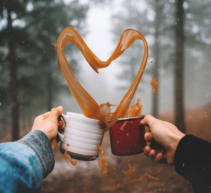 Khoảnh khắc tình yêu.