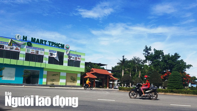 Một phần diện tích đã được cho siêu thị Homart TP Hồ Chí Minh thuê lại để kinh doanh