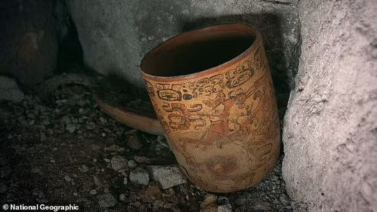 Đồ tạo tác quý giá trong mộ - ảnh: NATIONAL GEOGRAPHIC