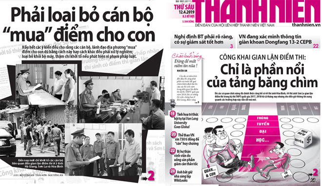 Trong 17 người bị khởi tố bắt tạm giam vụ gian lận thi cử có 3 phó giám đốc sở GD-ĐT, một số trưởng, phó phòng, chuyên viên và giáo viên, công an...