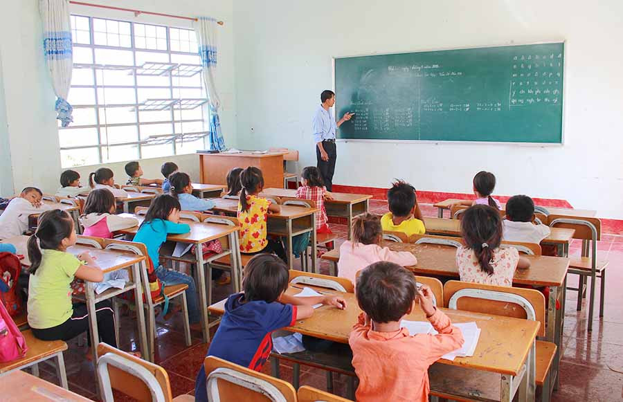  Sau hơn 3 năm triển khai Nghị định 116, chất lượng giáo dục trên địa bàn tỉnh từng bước được nâng cao. Ảnh: H.T