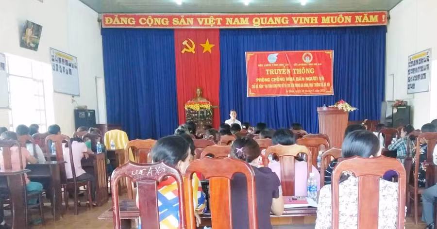 Toàn cảnh buổi truyền thông. Ảnh: Mỹ Duyên 