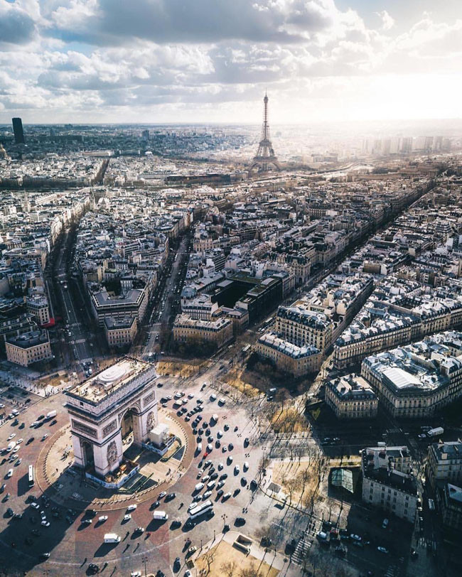  Con đường tới Paris cũng thật ấn tượng