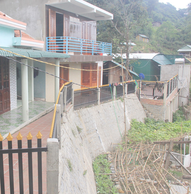 Công trình kiên cố của gia đình anh Hồ Văn Hình