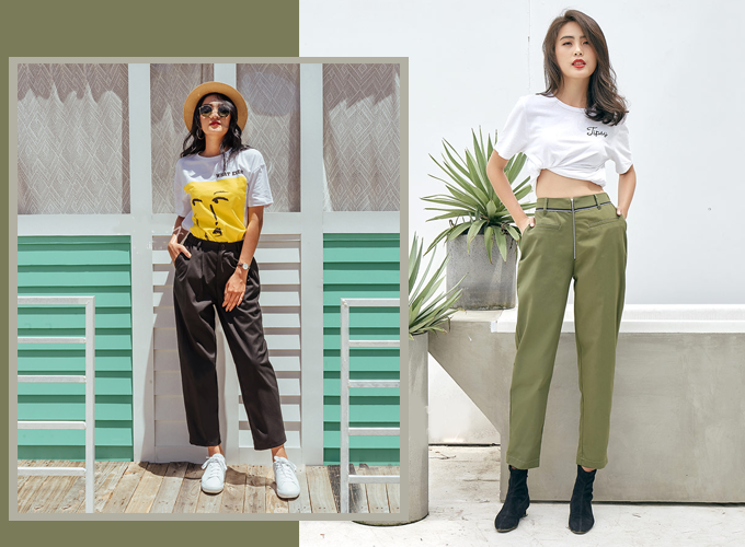 Quần baggy là mốt quần bó ống đang được nhiều bạn trẻ ưa chuộng bởi kiểu dáng thời trang và năng động. Cách phối áo thun với quần baggy giúp người mặc không bị gò bó khi di chuyển, kết hợp sơ vin gọn gàng giúp tôn dáng người mặc. Quần baggy là mốt quần bó ống đang được nhiều bạn trẻ ưa chuộng bởi kiểu dáng thời trang và năng động. Cách phối áo thun với quần baggy giúp người mặc không bị gò bó khi di chuyển, kết hợp sơ vin gọn gàng giúp tôn dáng người mặc.