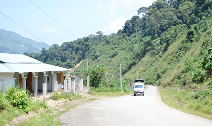  Quốc lộ 40B, đoạn qua địa phận tỉnh Quảng Nam. Ảnh: internet