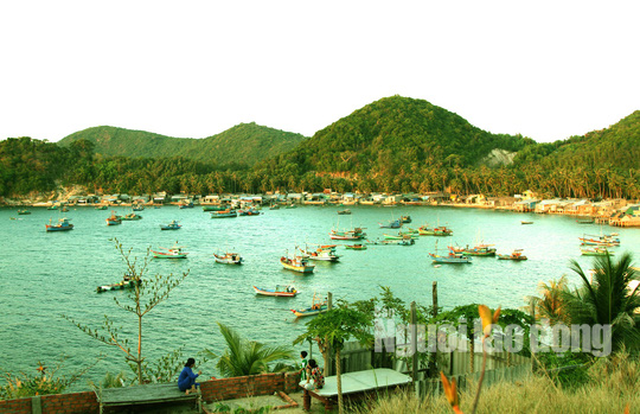 Khung cảnh đẹp, bình yên phía Tây đảo Nam Du