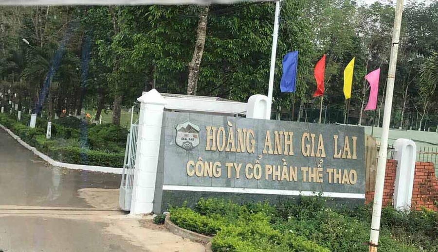 Học viện bóng đá Hàm Rồng nơi xảy ra vụ việc. Ảnh: Văn Ngọc