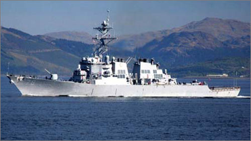 Tàu USS Porter DDG-78 của Mỹ.