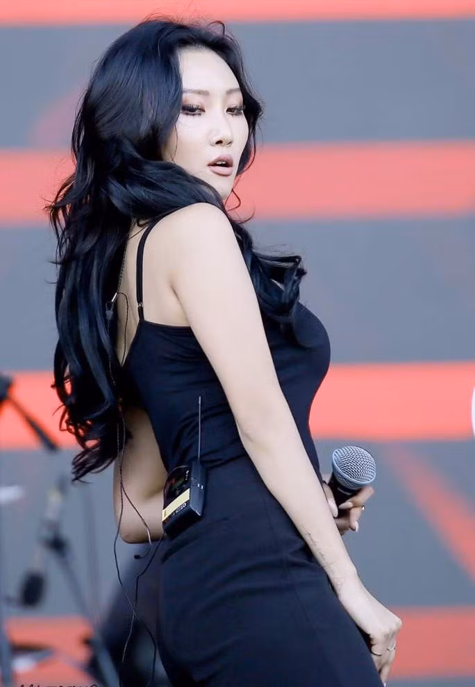 Thời mới ra mắt công chúng, cô nhận không ít bình luận tiêu cực từ cư dân mạng. Nhiều người ác ý cho rằng thân hình và màu da của cô không phù hợp với một nữ thần tượng. Ảnh: Instagram.