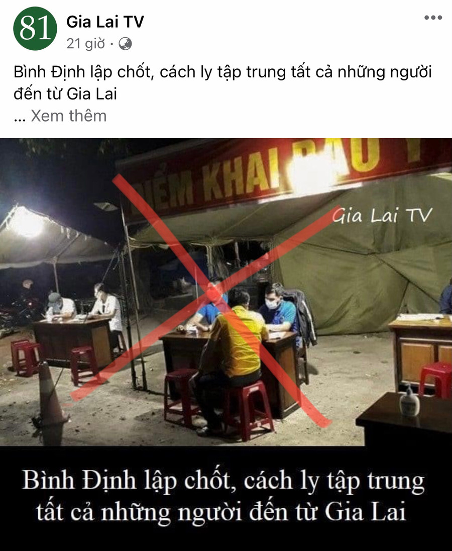 Một số trang Facebook giật tít gây hiểu nhầm. 