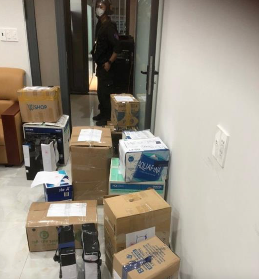 Tang vật thu giữ. Ảnh: Công an Đồng Nai