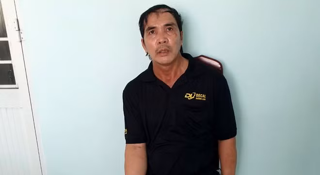 Nguyễn Văn Tý tại cơ quan công an.