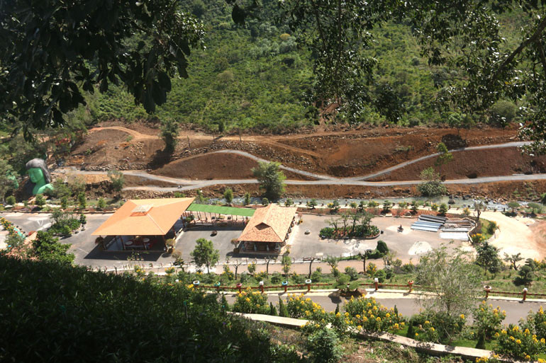 Các hạng mục giai đoạn II đang được tiếp tục thi công