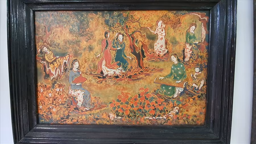 Tranh của hoạ sĩ Nguyễn Gia Trí.