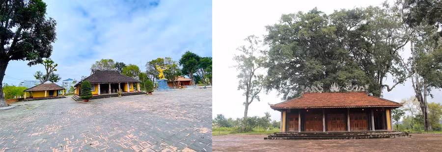 Một số di tích thuộc Quần thể di tích Lịch sử-Văn hóa Tây Sơn Thượng đạo: An Khê Trường (1), An Khê Đình (2