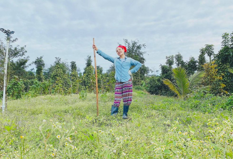 và Mây ở Đắk Lắk, làm nông nghiệp sạch - Ảnh NVCC
