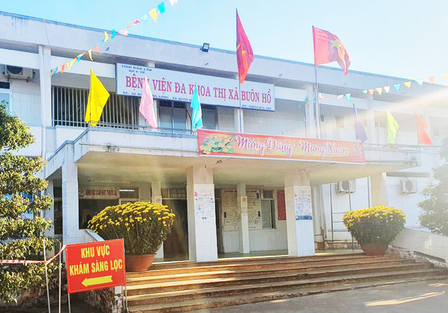 Bệnh viện Đa khoa TX.Buôn Hồ nơi sản phụ H.H.M nhập viện để sinh. Bệnh viện Đa khoa TX.Buôn Hồ nơi sản phụ H.H.M nhập viện để sinh.