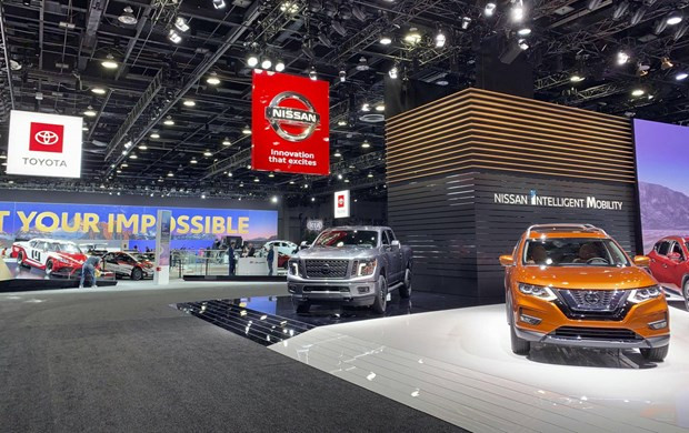 Toyota và Nissan có những tín hiệu lạc quan trong tháng đầu năm. (Ảnh: Kyodo)  Toyota và Nissan có những tín hiệu lạc quan trong tháng đầu năm. (Ảnh: Kyodo)