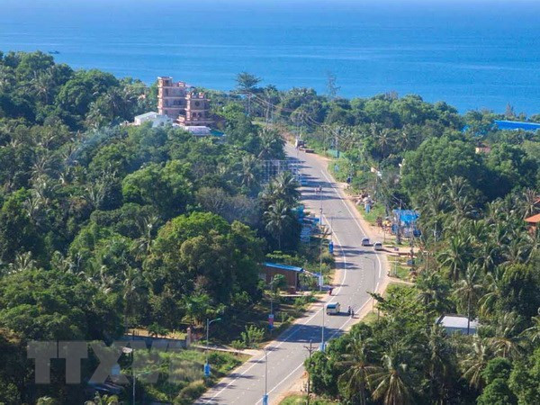 Một góc đảo Phú Quốc. (Ảnh: Duy Khương/TTXVN)