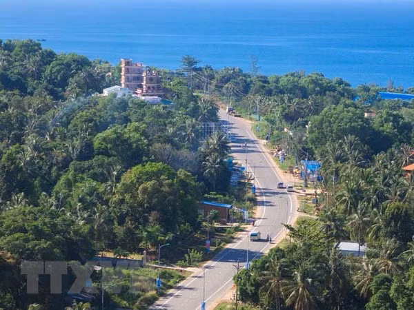 Một góc đảo Phú Quốc. (Ảnh: Duy Khương/TTXVN)