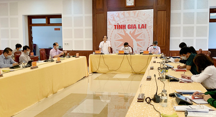 Quang cảnh cuộc họp. Ảnh: Như Nguyện