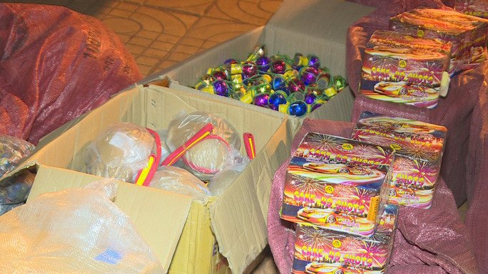 Đối tượng Trần Mai Toàn khai nhận mua số pháo với giá 115 triệu đồng.