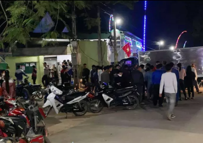 Hiện trường vụ tai nạn - Ảnh: Báo Nghệ An