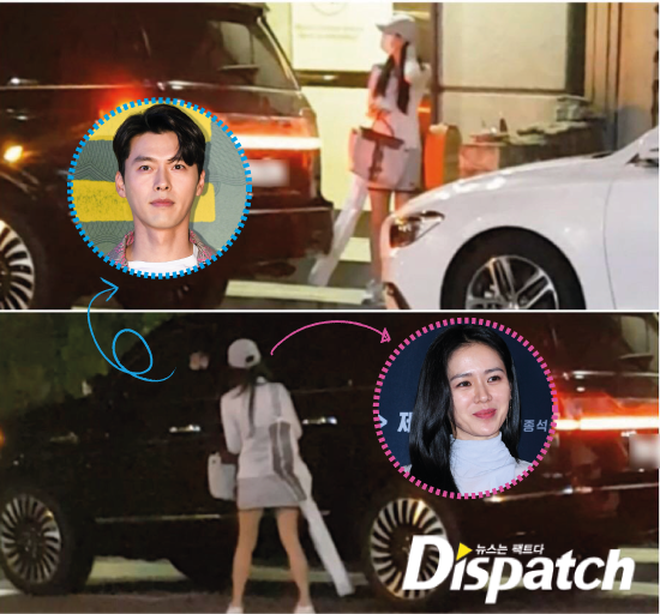Dispatch "tóm gọn" Hyun Bin và Son Ye Jin hẹn nhau đi chơi golf - ẢNH: CHỤP MÀN HÌNH DISPATCH  Dispatch