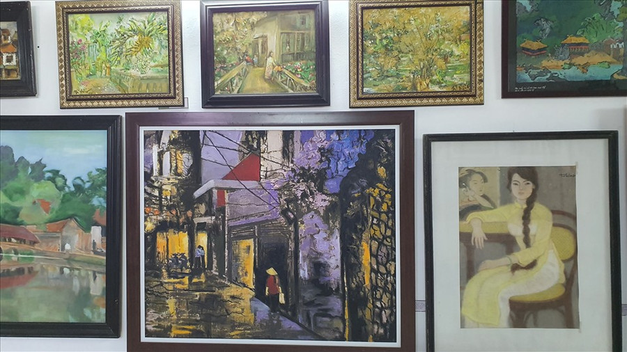 Một góc của bảo tàng.