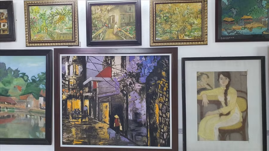 Một góc của bảo tàng.