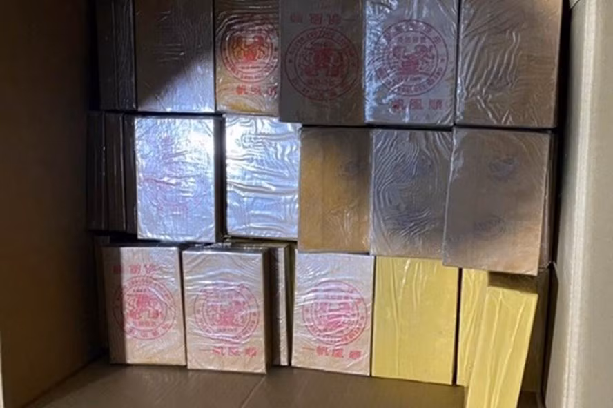 Tang vật ma túy thu được. Ảnh:CACC