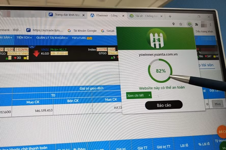 Website chống lừa đảo của cựu hacker Việt nổi tiếng. Ảnh chụp màn hình: Thế Lâm.