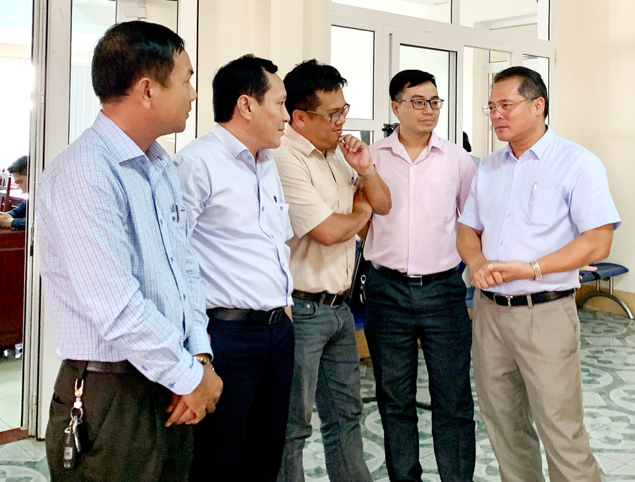 Sở KHĐT tạo mọi điều kiện thuận lợi cho doanh nghiệp hoạt động. Ảnh: Hà Duy