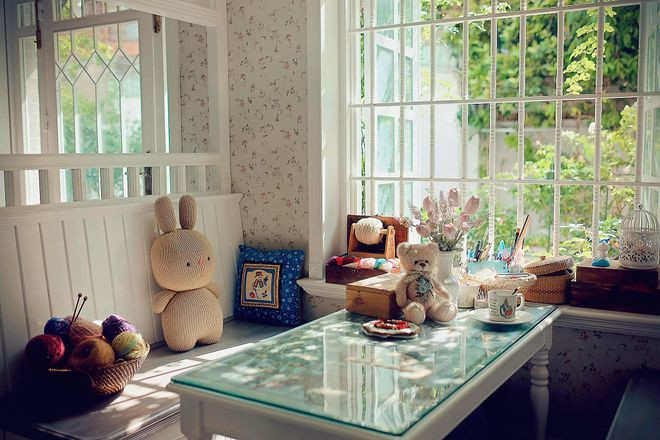  Một góc ngôi nhà đầy nắng - ẢNH: NVCC