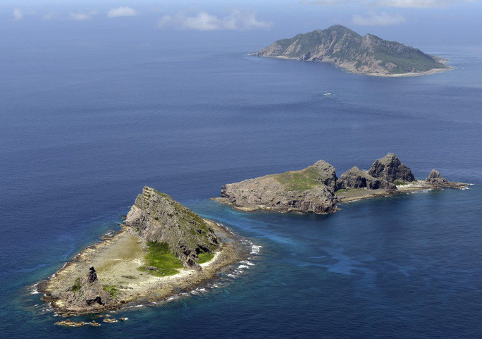 Quần đảo tranh chấp Senkaku/Điếu Ngư. Ảnh: Kyodo Quần đảo tranh chấp Senkaku/Điếu Ngư. Ảnh: Kyodo