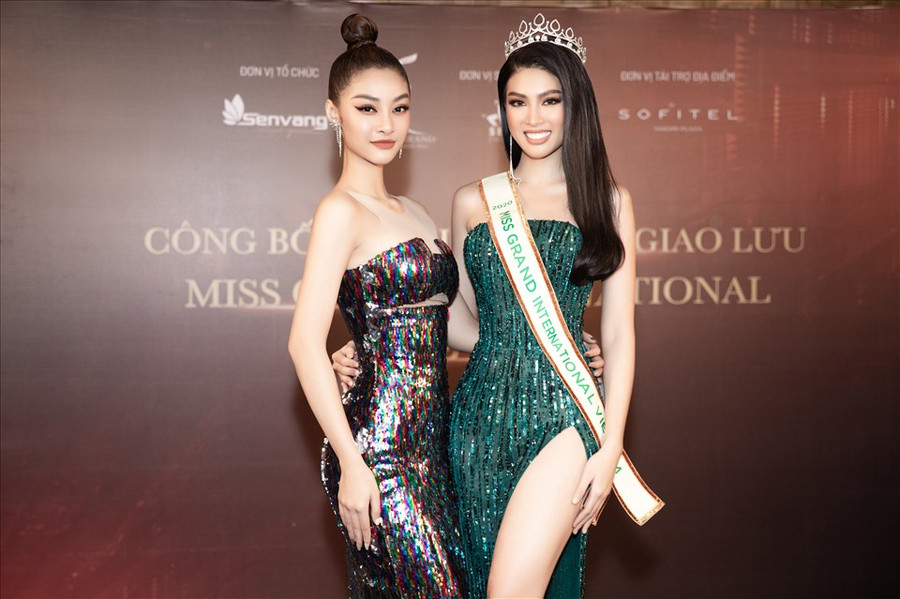  Nhận xét về Á hậu Ngọc Thảo, Kiều Loan cho biết: “Loan và Thảo bằng tuổi nên cũng có nhiều nét tính cách tương đồng. Hồi đi thi Loan mới chỉ 19 tuổi, còn Thảo đang ở độ “chín” và đã được rèn luyện nhiều kỹ năng nên Loan tin Thảo sẽ làm nên điều đặc biệt ở Miss Grand International năm nay“. Bên cạnh đó, Á hậu Kiều Loan cũng nhắn nhủ người bạn của mình giữ tinh thần thật tốt cũng như giữ gìn sức khoẻ trong suốt hành trình sắp tới. Ảnh: NVCC.