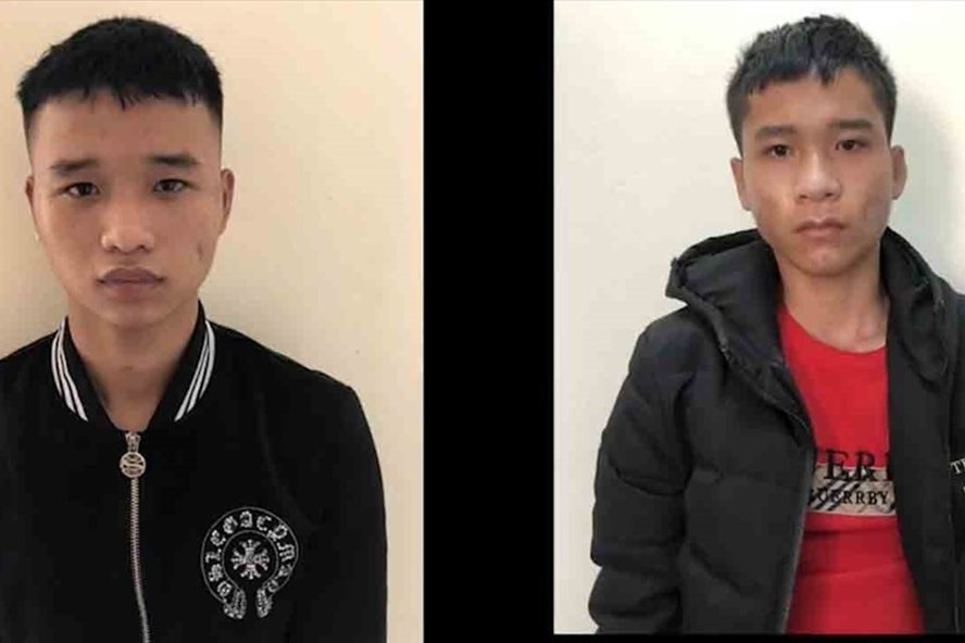 2 đối tượng thực hiện vụ "siêu trộm": Khang (trái) và Trang (phải). Ảnh: Công an tỉnh Bắc Ninh 2 đối tượng thực hiện vụ