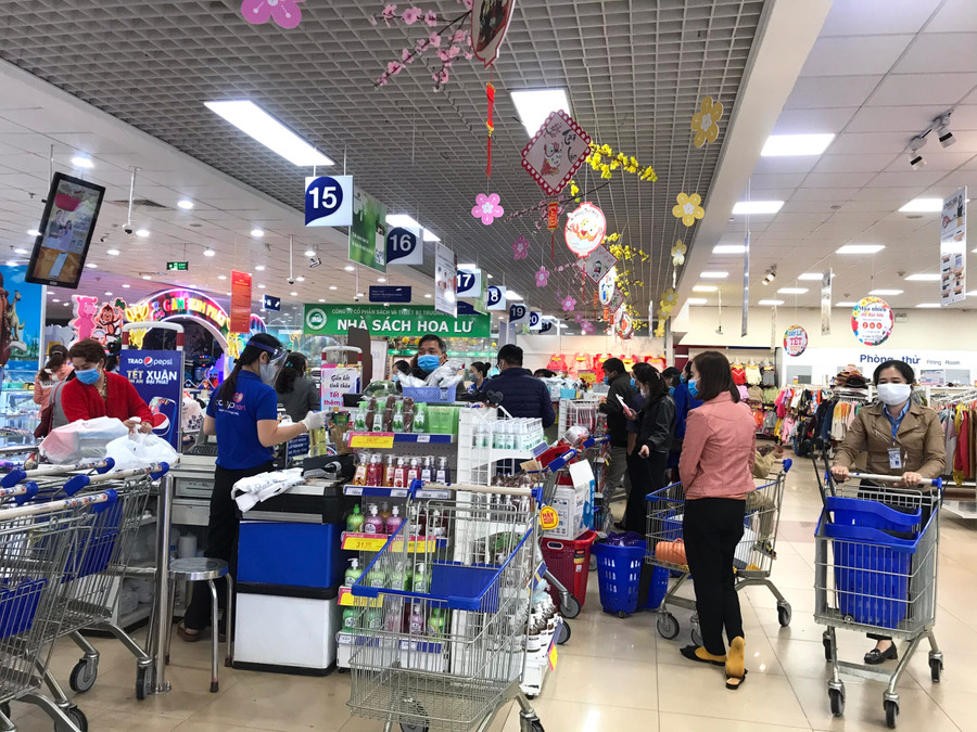 Các ca dương tính với vi rút chưa từng đến mua sắm tại Siêu thị Co.op Mart Pleiku. Ảnh: Lê Văn Ngọc