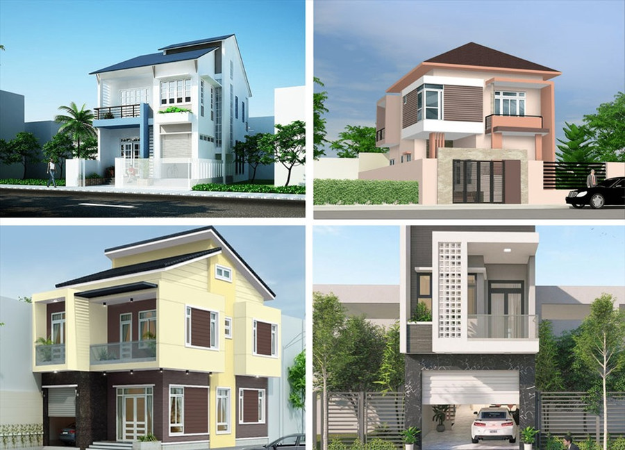 Bằng cách phối màu sơn độc đáo, gia chủ có thể thay đổi diện mạo ngôi nhà, chào đón một năm đầy tài lộc và may mắn. Đồ hoạ: Kim Nhung Bằng cách phối màu sơn độc đáo, gia chủ có thể thay đổi diện mạo ngôi nhà, chào đón một năm đầy tài lộc và may mắn. Đồ hoạ: Kim Nhung