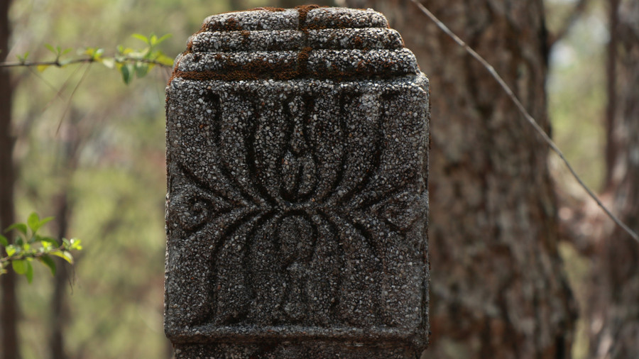 Bao quanh khu vực lăng chính là một hàng rào được xây dựng với những họa tiết hoa văn tinh tế. Bao quanh khu vực lăng chính là một hàng rào được xây dựng với những họa tiết hoa văn tinh tế.