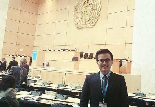 Chân dung nhà khoa học trẻ PGS-TS Trần Xuân Bách. Ảnh: NVCC