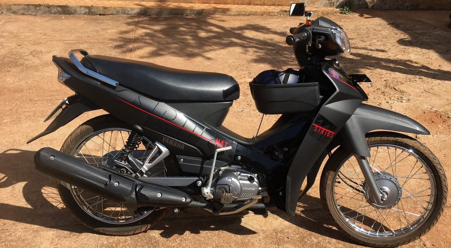  Chiếc xe mà Him điều khiển gây ra vụ tai nạn. Ảnh: Văn Ngọc