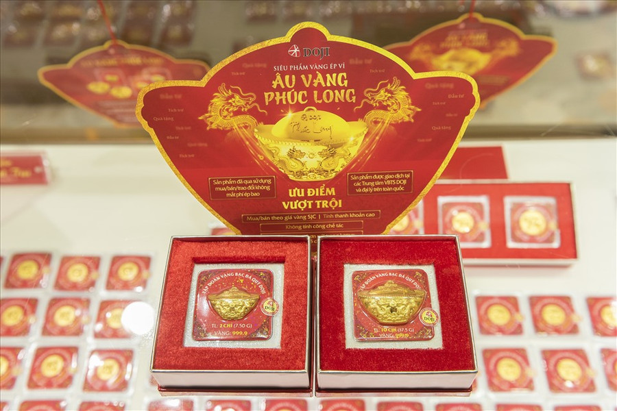 Đồng vàng ép vỉ 999.9 Âu Vàng Phúc Long