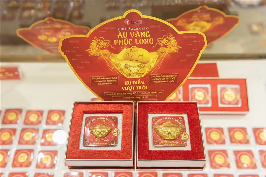 Đồng vàng ép vỉ 999.9 Âu Vàng Phúc Long