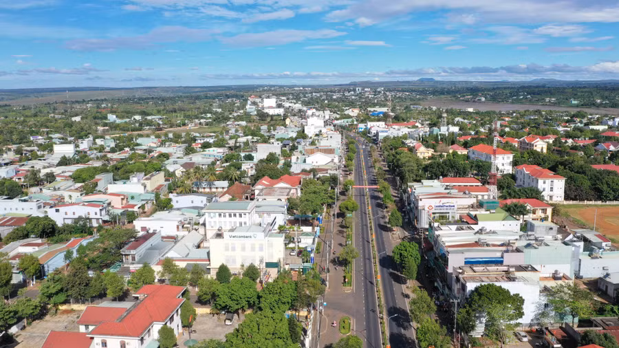 Diện mạo đô thị trẻ Chư Sê ngày càng khang trang, thông thoáng, sạch đẹp hơn