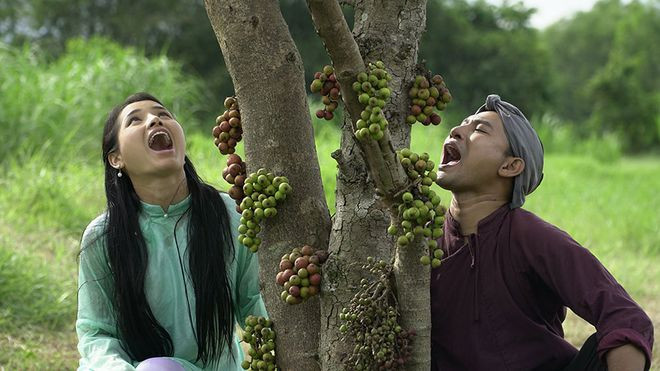  Phương Trinh Jolie và Huỳnh Đông trong phim - Ảnh: PNF