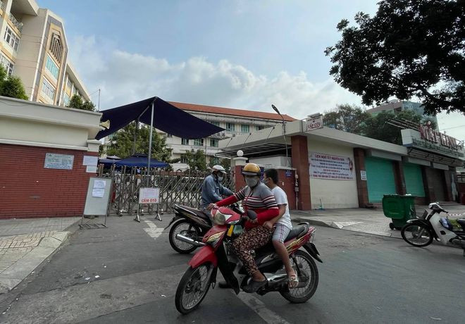 Bệnh viện Mắt TP.HCM nghỉ khám bệnh từ ngày 11.2, do bệnh nhân nhiễm Covid-19 từng đến. ẢNH: DUY TÍNH