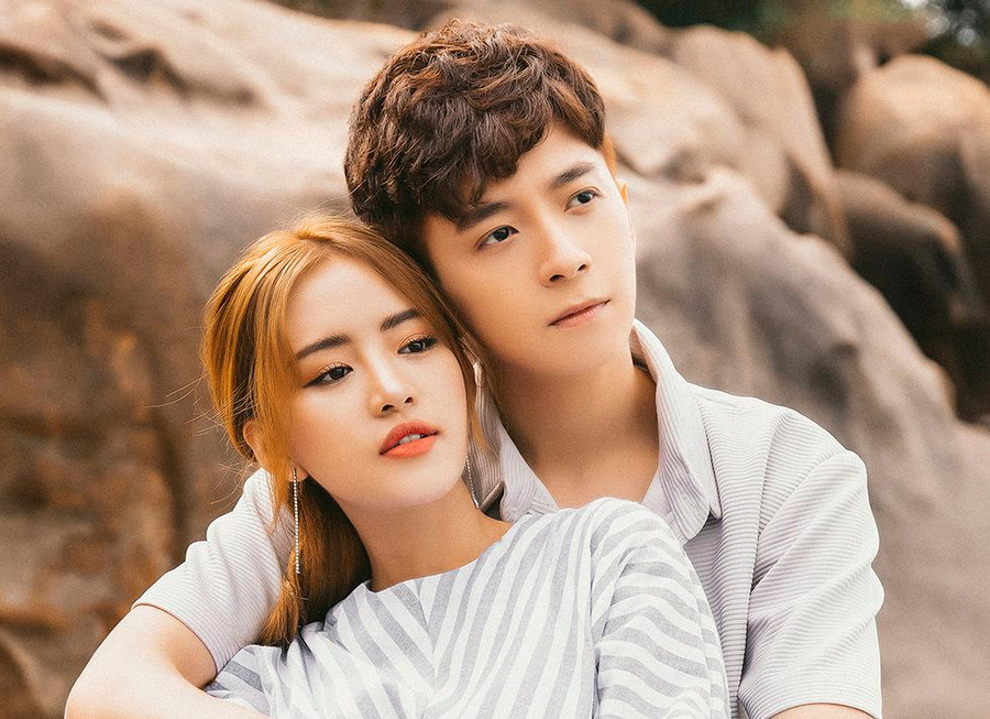 Trâm Ngô và Ngô Kiến Huy diễn ăn ý trong lần đầu vào vai tình nhân-Ảnh: NVCC